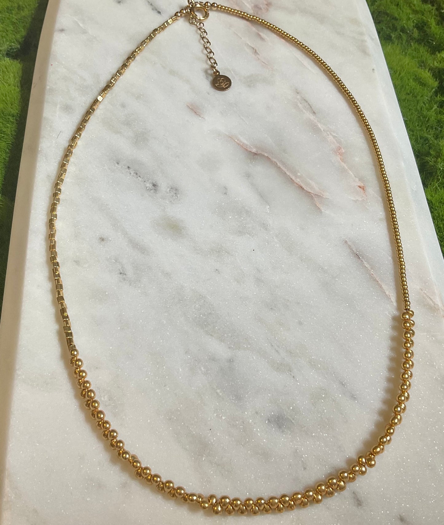 Gold Tone Wrap Bracelet/Necklace