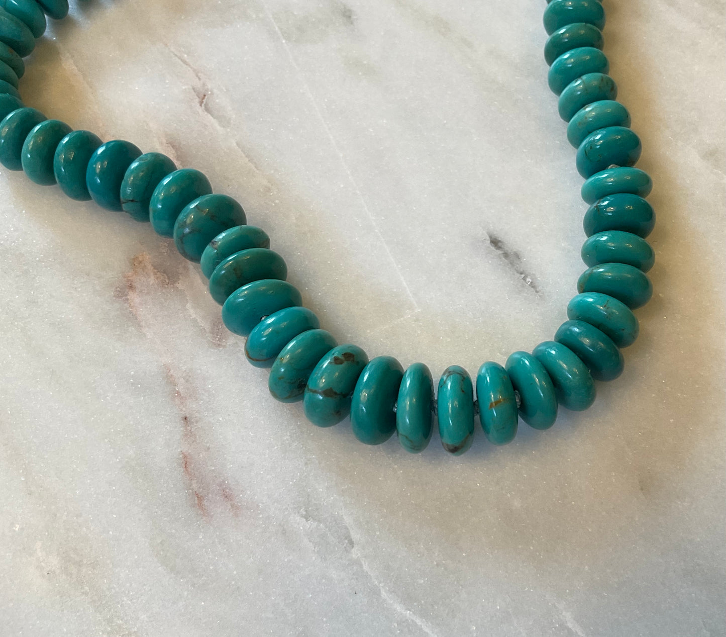 Turquoise Hand-Knotted Necklace